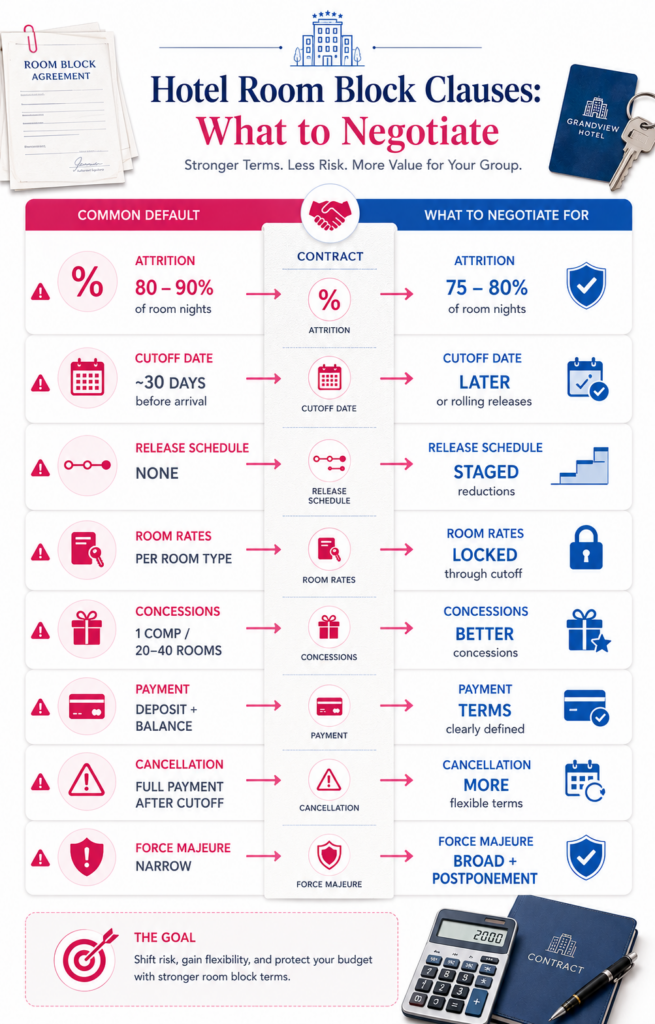 Which contract clauses matter most?