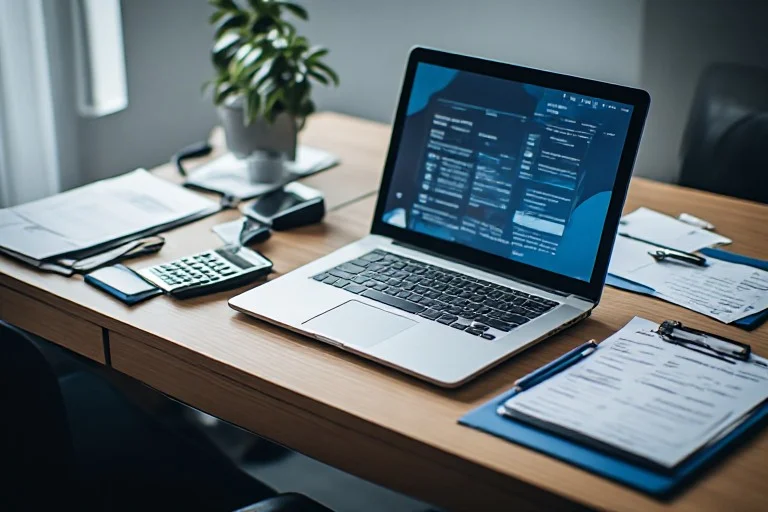 Corporate hotel direct bill approval and financial paperwork