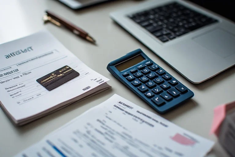 Hotel occupancy tax and corporate lodging invoice