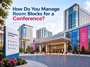 How Do You Manage Room Blocks for a Conference?