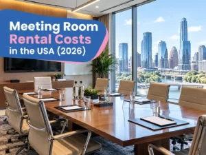 Meeting room rental costs in the USA (2026)