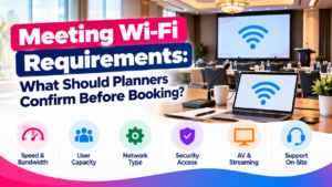 Meeting Wi-Fi Requirements: What Should Planners Confirm Before Booking?