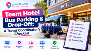 Team Hotel Bus Parking and Drop-Off: A Travel Coordinator’s Checklist
